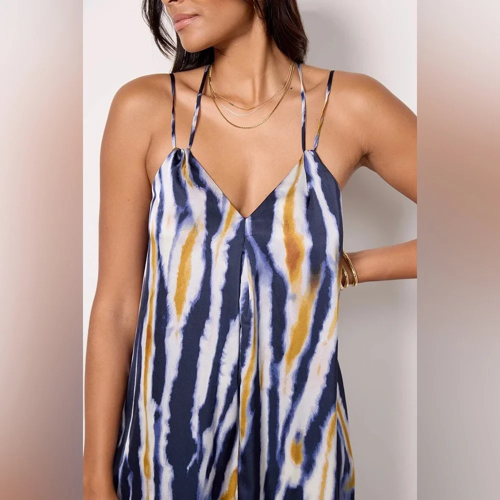 EVEREVE Brylee Crisscross Back Slip Dress Size M - Picture 11 of 11